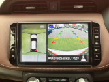 アラウンドビューモニター付きですので、車庫入れも楽々です。