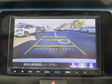 車庫入れ・駐車を安心サポート!バックカメラ装備です。