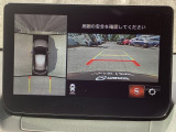 狭い場所での駐車やすれ違いなどでより的確な運転操作に役立つ360&deg;ビューモニターが装備されています。