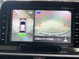 【アラウンドビューモニター】車を上から見下ろしているかのような映像で周囲の状況がひと目で確認、狭い駐車場に駐車するときも安心です♪♪障害物などがあると警告音がなりますので安心して駐車が出来ます★