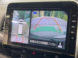 【アラウンドビューモニター】専用のカメラにより、上から見下ろしたような視点で360度クルマの周囲を確認することができます☆死角部分も確認しやすく、狭い場所での切り返しや駐車もスムーズに行えます。