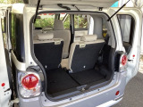 リアシートがあっても、しっかり荷物を積む事ができます。