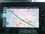 大画面の純正メモリーナビ付きなので遠方へのドライブも快適ですよ♪