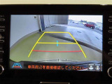 バックガイドモニターで、後方を確認しながら安心して駐車することができます。運転初心者も熟練者も必須の機能ですよ!