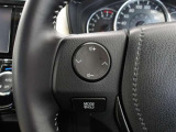 ステアリングスイッチは手元で操作しますので便利です、安全性も高いですね!