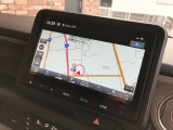 純正ナビが搭載されています。初めての道も安心ですね。Bluetooth接続可能!