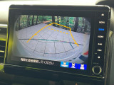 【バックカメラ】駐車時に後方がリアルタイム映像で確認できます。大型商業施設や立体駐車場での駐車時や、夜間のバック時に大活躍!運転スキルに関わらず、今や必須となった装備のひとつです!