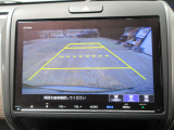 バックカメラの画像です。ガイドラインがスムースな車庫入れをサポートいたします!車庫入れの安心感がアップしますね☆