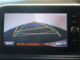 バックガイドモニターで、後方を確認しながら安心して駐車することが出来ます。運転初心者も熟練者も必須の機能ですよ!