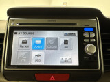 【オーディオ機能】ナビに一体のオーディオは、ワンセグTVの他にDVD/CDプレーヤーを装備♪もちろんFM/AMラジオもお聞きいただけますよ♪