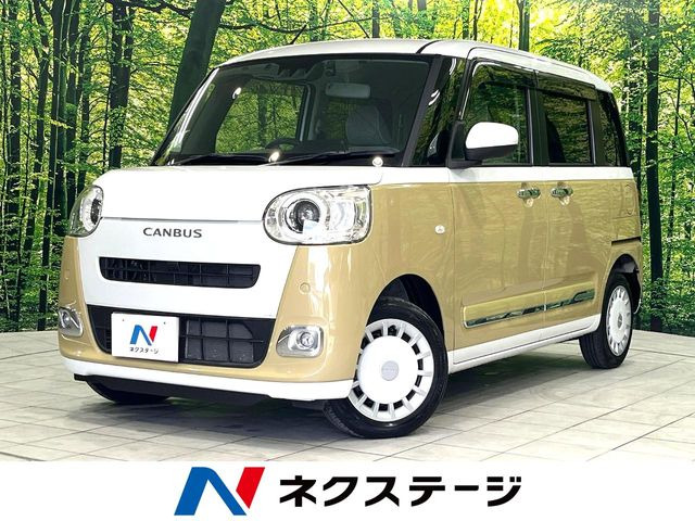 ムーヴキャンバス ストライプス Gターボ ecoIDLE非装着車 