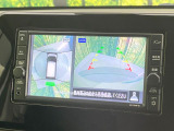 【アラウンドビューモニター】専用のカメラにより、上から見下ろしたような視点で360度クルマの周囲を確認することができます☆縦列駐車や幅寄せ時に活躍してくれます♪