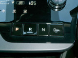 新感覚、スイッチタイプの電制シフトです。ドライバーの交代もシフトノブが無いのでスムーズにできます