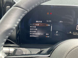 メーターディスプレイ内で運転支援システムの設定変更が可能です
