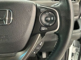クルーズコントロールを装備しています。高速道路などで一定の速度で走ってくれるので運転が楽ですよ!速度を設定できますので、スピードの出しすぎにも注意できます。
