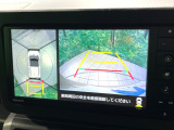 【パノラマモニター】専用のカメラにより、上から見下ろしたような視点で360度クルマの周囲を確認することができます☆死角部分も確認しやすく、狭い場所での切り返しや駐車もスムーズに行えます。