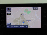 ナビゲーション付き。タッチパネル式で使いやすく、お出かけもラクラクです。
