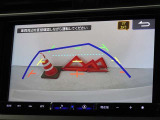 バックガイドモニターを装備しています、車庫入れもラクラクです。