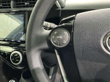 ステアリングスイッチ装備!運転しながら手元でオーディオの操作などができます。