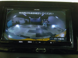 バックカメラの画像です。車庫入れの安心感がアップしますね。