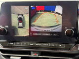 駐停車には便利なアラウンドビューモニター搭載。サイドモニターの切り替えも可能です。