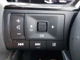ステアリング操作と同時にオ-ディオなどの操作が可能です♪