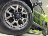 【純正15インチアルミホイール】外観にマッチした純正アルミホイールを装着しております。各種社外アルミホイールや、スタッドレスタイヤも取扱いしております。是非ご相談ください♪