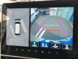 全方位モニター付きで車庫入れも安心