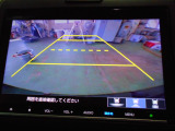 バックカメラの画像です。ガイドラインがスムースな車庫入れをサポートいたします 車庫入れの安心感がアップしますね☆