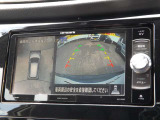 【アラウンドビューモニター】上から見下ろすような視点でスムース駐車をサポートしてくれるアラウンドビューモニター(^v^)