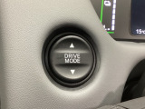 ハンドルの左奥にノーマル、スポーツ、エコなど、シーンに合わせて3つの異なる加速感を楽しめるドライブモードスイッチがついています。選択しているモードはマルチインフォメーションディスプレイに表示されます。
