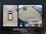 全方位モニターで車庫入れ楽々☆