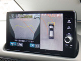 マルチビューカメラシステム搭載。狭い場所や見難い場所での車庫入れや狭い道路の走行も安心♪