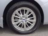 純正アルミホイール増備、足元