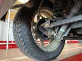 左リア足回りです。