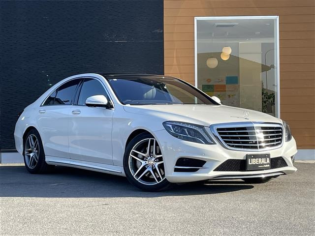 Sクラス S400 ハイブリッド AMGライン 本革シート サンルーフ
