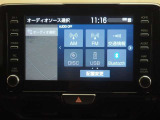 ・オーディオ選択画面です。Bluetooth対応しております!