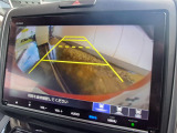 バックカメラのお写真です。駐車が苦手な方でも楽に駐車が行えますね♪