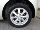 純正14インチアルミ!タイヤサイズは155/65R14です