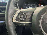 ステアリングスイッチ装備!運転しながら手元でオーディオの操作などができます。