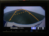 バックガイドモニターで、後方を確認しながら安心して駐車することが出来ます。運転初心者も熟練者も必須の機能ですよ!
