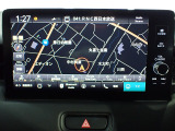 ホンダ純正ナビなのでダッシュボードにスッキリと収まっています。ナビの案内があれば土地勘の無い所でも道に迷わず安心!見知らぬ土地へのドライブも一層楽しくなります!