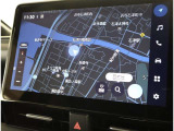純正ナビを装備。タッチパネル式で使いやすく、お出かけもラクラクです。