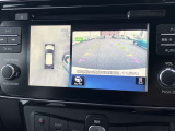 アラウンドビューモニターです!上空から貴方のお車をモニタニングしている様に車両の周りの安全確認が出来ます!