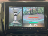 【全方位モニター用カメラ】専用のカメラにより、上から見下ろしたような視点で360度クルマの周囲を確認することができます☆死角部分も確認しやすく、狭い場所での切り返しや駐車もスムーズに行えます。