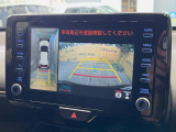 【パノラミックビューモニター】専用のカメラにより、上から見下ろしたような視点で360度クルマの周囲を確認することができます☆死角部分も確認しやすく、狭い場所での切り返しや駐車もスムーズに行えます。