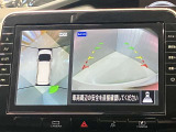 【アラウンドビューモニター】車を上から見下ろしているかのような映像で周囲の状況がひと目で確認、狭い駐車場に駐車するときも安心です♪