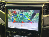【バックカメラ】駐車時に後方がリアルタイム映像で確認できます。大型商業施設や立体駐車場での駐車時や、夜間のバック時に大活躍!運転スキルに関わらず、今や必須となった装備のひとつです!