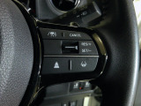 ハンドル右側にはクルーズコントロールのスイッチが装備され運転中の操作も安心して行えます。