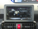 オーディオ取り付けスペースあります。 お好きなナビやオーディオを取り付け出来ます。